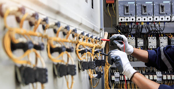 Professional Electrician technician working in Danbury, CT